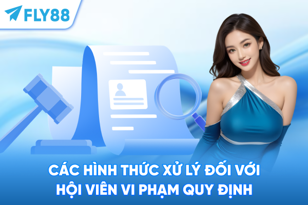 Các hình thức xử lý đối với hội viên vi phạm quy định