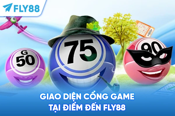Giao diện cổng game tại điểm đến FLY88