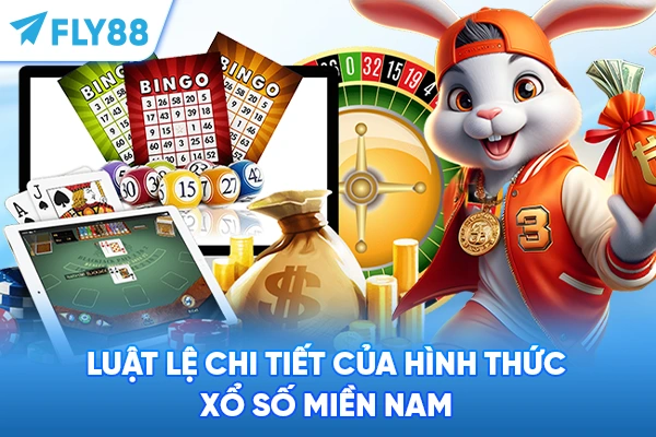 Luật lệ chi tiết của hình thức xổ số miền Nam