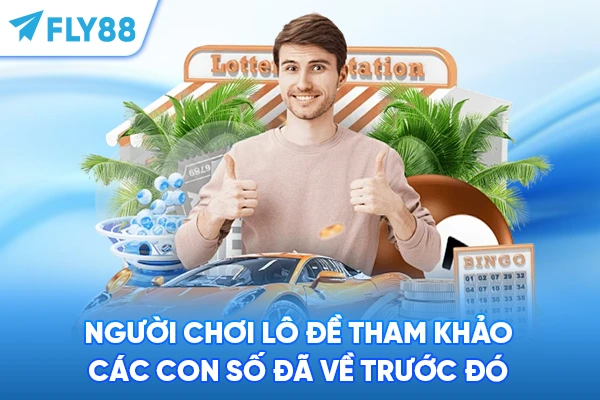 Người chơi lô đề tham khảo các con số đã về trước đó