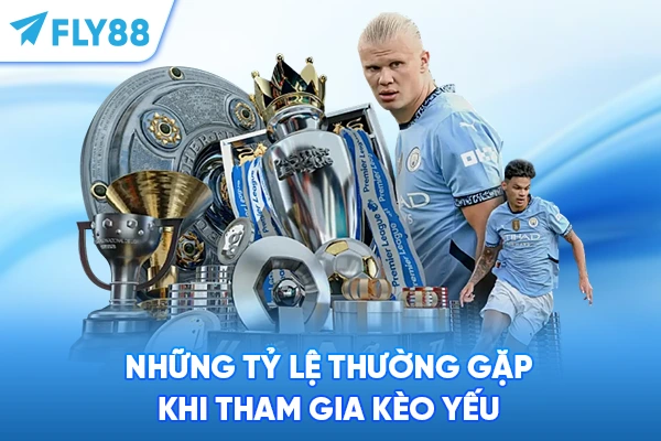 Những tỷ lệ thường gặp khi tham gia kèo yếu