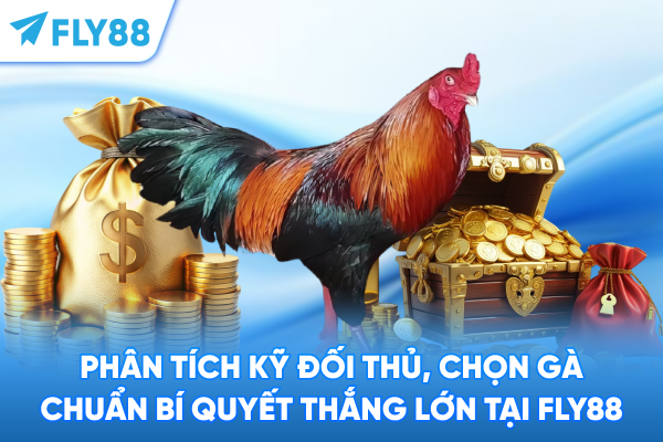 Phân tích kỹ đối thủ, chọn gà chuẩn – bí quyết thắng lớn tại FLY88
