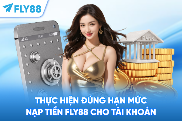 Thực hiện đúng hạn mức nạp tiền FLY88 cho tài khoản